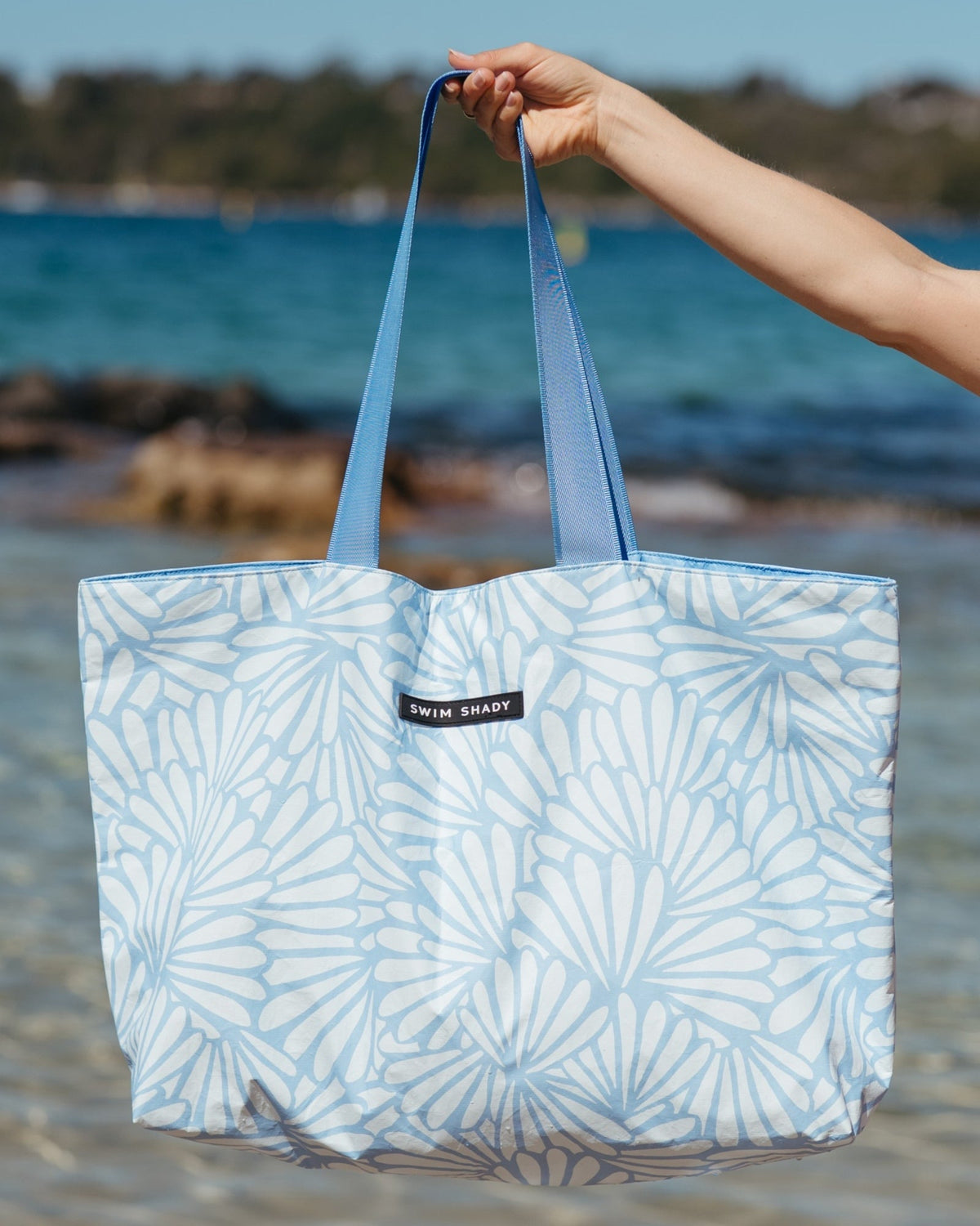 Azure Soothe reversible Swim Bag from the Swim Shady New Summer 2026/27 Collection