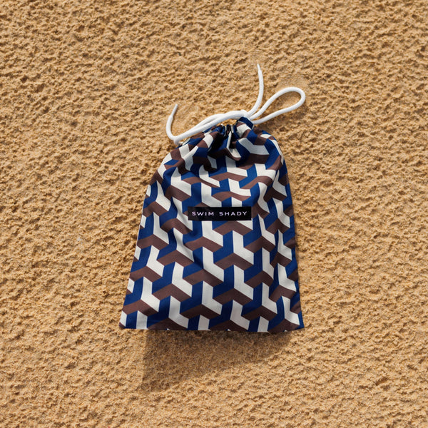 Cobalt Geo Swim Shorts