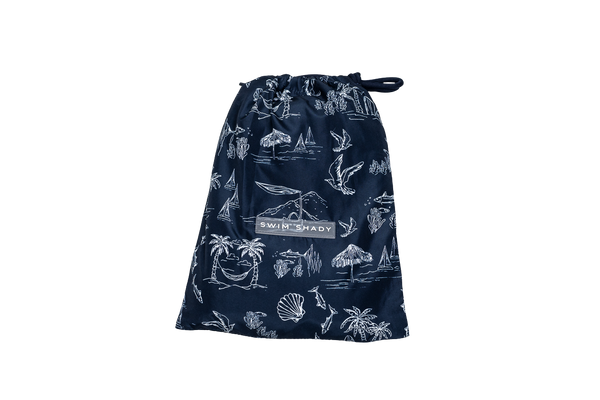 Island Navy Swim Shorts