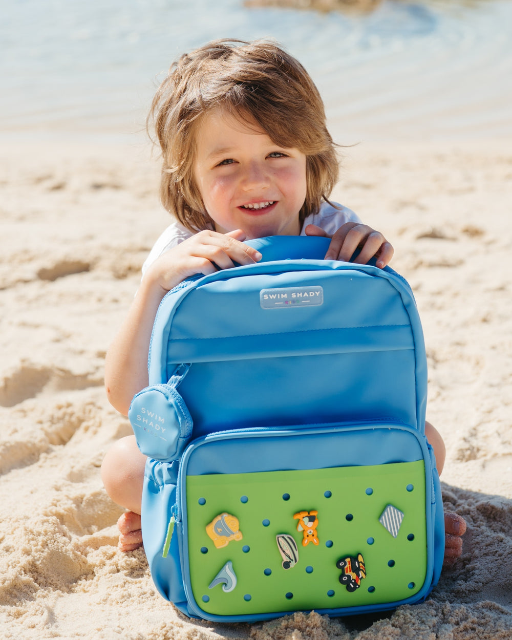 Blue / Green Charm Backpack