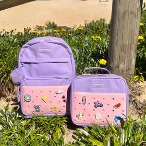 Lilac / Pink Charm Lunch Bag