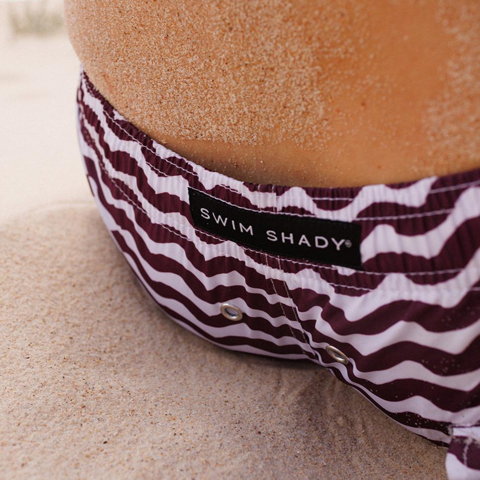 Maroon Tide Swim Shorts