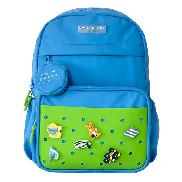 Blue / Green Charm Backpack