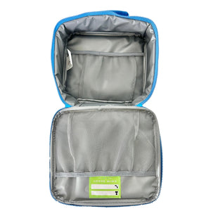 Blue / Green Charm Lunch Bag