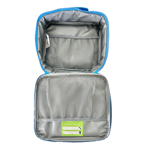 Blue / Green Charm Lunch Bag