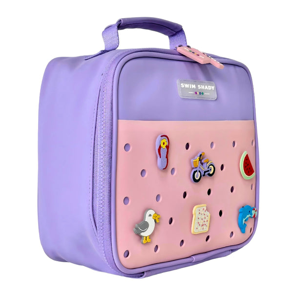 Lilac / Pink Charm Lunch Bag